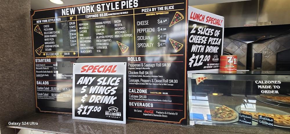 Bellissimo Pizza Co Inc Menu image 4